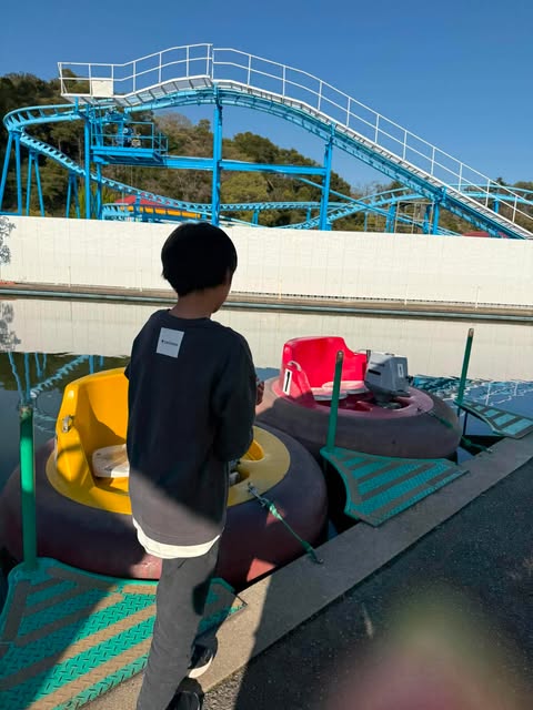 カラフルな園内